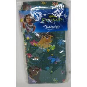 Disney Encanto *NWT* Tablecloth 52"x70" Rectangle Green Table Cover Mirabel12